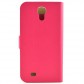 Vili Brightness Style Flip Θήκη Galaxy S4 Ροζ